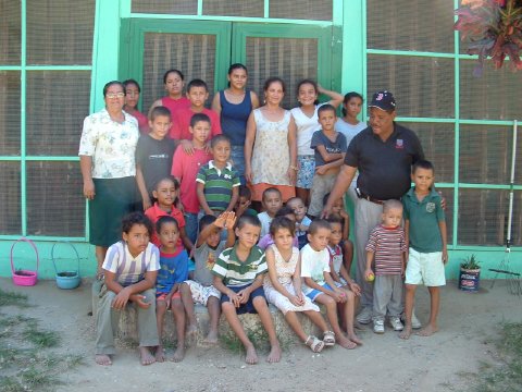 Children and Staff of Majken Broby Childrens Home